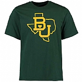 Baylor Bears College Tradition State Short Sleeve WEM T-Shirt - Green,baseball caps,new era cap wholesale,wholesale hats